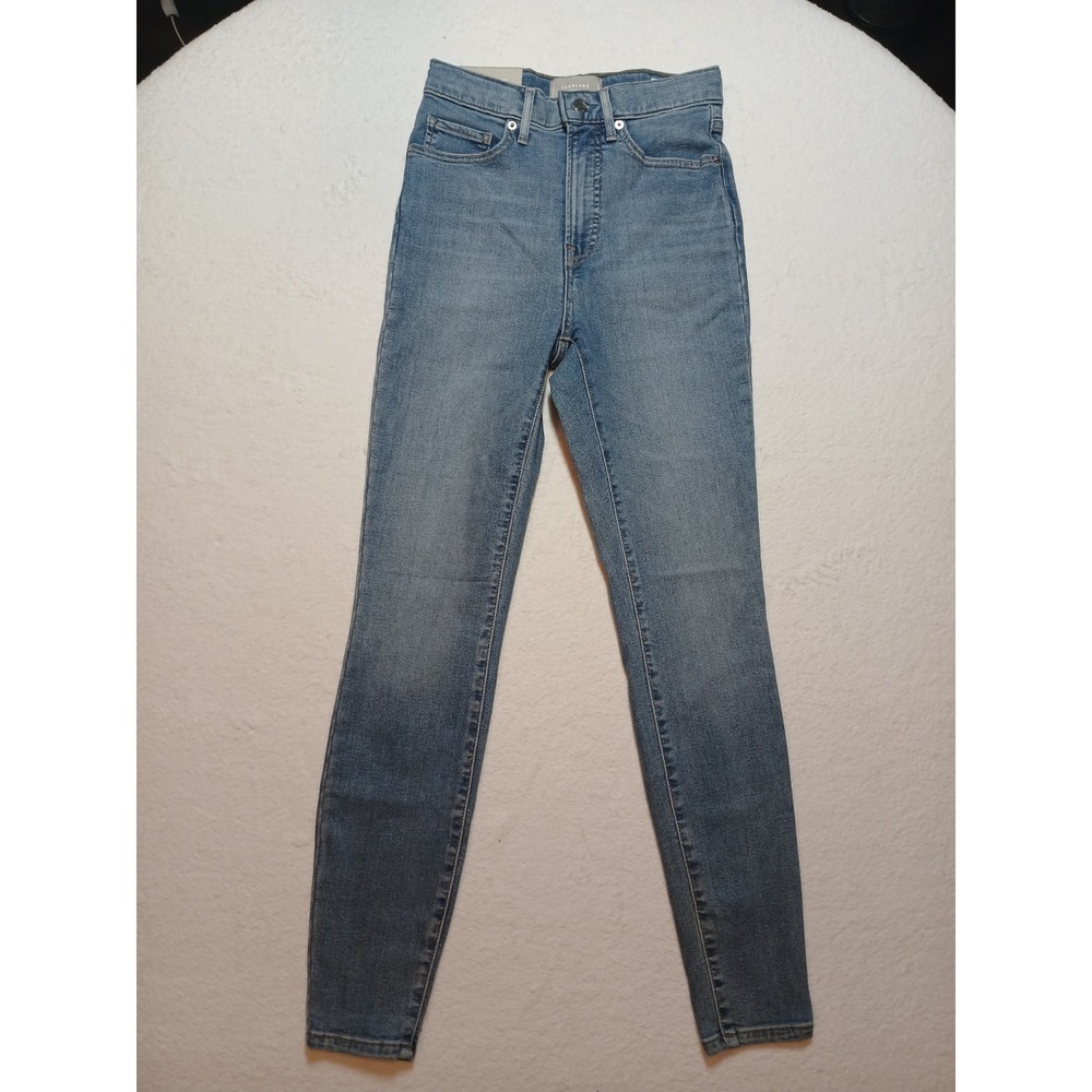 Everlane The Way-High Skinny Jeans NWT Faded Blue 27 Regular High Rise Stretch